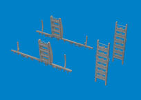 B-26B bomb racks PRINT 1/48 B-26B bomb racks PRINT 1/48