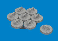Lysander Mk.I ammo magazines PRINT 1/48 Lysander Mk.I ammo magazines PRINT 1/48