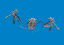 UH-60 miniguns M134 PRINT 1/48 