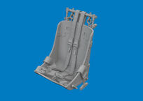 P-47D Razorback seat w/ integral seat belts PRINT 1/48 