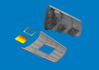 S-199 radio compartment PRINT 1/48 