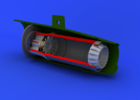 MiG-21PF/PFM exhaust nozzle 1/48 