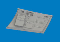 Hurricane Mk.I cockpit door PRINT 1/48 