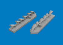 Fw 190D-9 exhaust stacks PRINT 1/48 