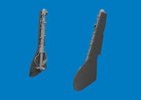 Fw 190D-9 undercarriage legs PRINT 1/48 