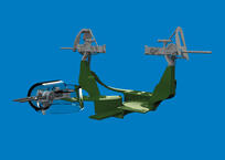 PBY-5A machine guns PRINT 1/48 