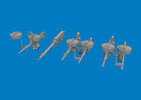 Hampden TB Mk.I guns PRINT 1/48 