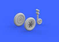 Bf 109F wheels  1/48 1/48 