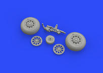 P-51D wheels 1/48 