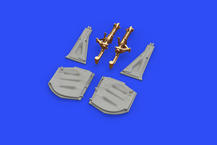 P-51D undercarriage legs BRONZE 1/48 