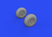 P-51B/C wheels diamond tread 1/72 