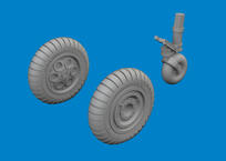 Fw 190A wheels early 1/72 Fw 190A wheels early 1/72