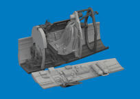 Spitfire Mk.Vb cockpit PRINT 1/72 Spitfire Mk.Vb cockpit PRINT 1/72
