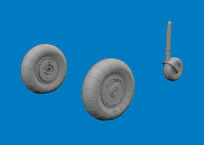 Bf 109K-4 wheels 1/72 
