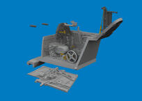 Bf 109K-4 cockpit PRINT 1/72 