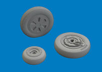 MiG-21R wheels 1/72 