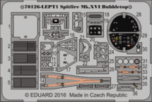 スピットファイア Mk.XVI バブルトップ　エッチングパーツセット 1/72 