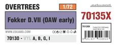 Fokker D.VII (OAW early) OVERTREES 1/72 