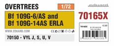 Bf 109G-6/AS &amp; Bf 109G-14AS ERLA OVERTREES 1/72 