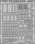 B-17 surface panels 1/72 1/72 