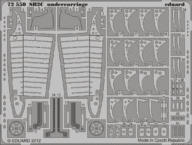 SB2C undercarriage 1/72 