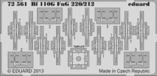 Bf 110G FuG 220/212 1/72 