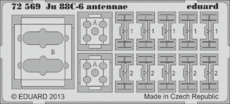 Ju 88C-6　アンテナ 1/72 