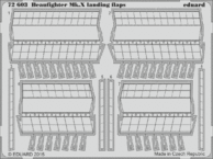 Beaufighter Mk.X landing flaps 1/72 