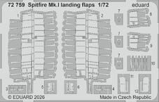 Spitfire Mk.I landing flaps 1/72 