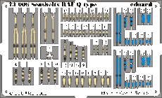 Seatbelts RAF Q type 1/72 