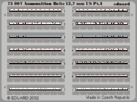 Ammunition Belts US Cal.0.50 1/72 