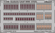 シートべルト IJAAF WWII　スチール 1/72 