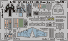 ハリアー Gr.Mk.7/9　接着剤塗布済 1/72 