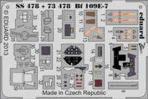 Bf 109E-7　接着剤塗布済 1/72 