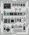 B-17G front interior 1/72 1/72 