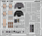 Bf 110E　エッチングパーツセット 1/48 