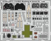 P-51B/C Mustang se hřbetní kýlovou plochou LEPT 1/48 