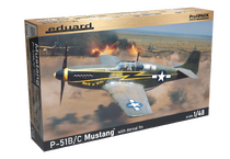 P-51B/C Mustang se záďovým stabilizátorem 1/48 