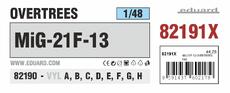 MiG-21F-13 OVERTREES 1/48 