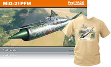 MiG-21PFM +T-Shirt (XXL) 1/48 