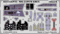 MiG-21PFM　エッチングパーツセット　灰色 1/48 