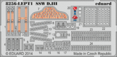 SSW D.III　エッチングパーツセット 1/48 