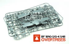 Bf 109G-2/G-4 OVERTREES 1/48 