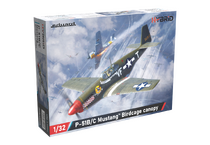 P-51B/C Mustang s překrytem kabiny Birdcage 1/32 