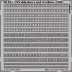 USN　ドアと舷窓 1/700 
