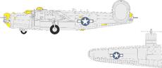 B-24J US national insignia 1/72 B-24J US national insignia 1/72