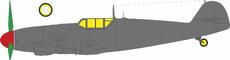 Bf 109G-6 late framed canopy TFace 1/48 