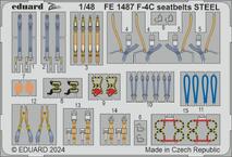 F-4C seatbelts STEEL 1/48 