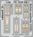 DB-7 Boston III British seatbelts STEEL 1/48 DB-7 Boston III British seatbelts STEEL 1/48