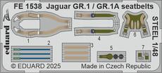 Jaguar GR.1 / GR.1A seatbelts STEEL 1/48 Jaguar GR.1 / GR.1A seatbelts STEEL 1/48